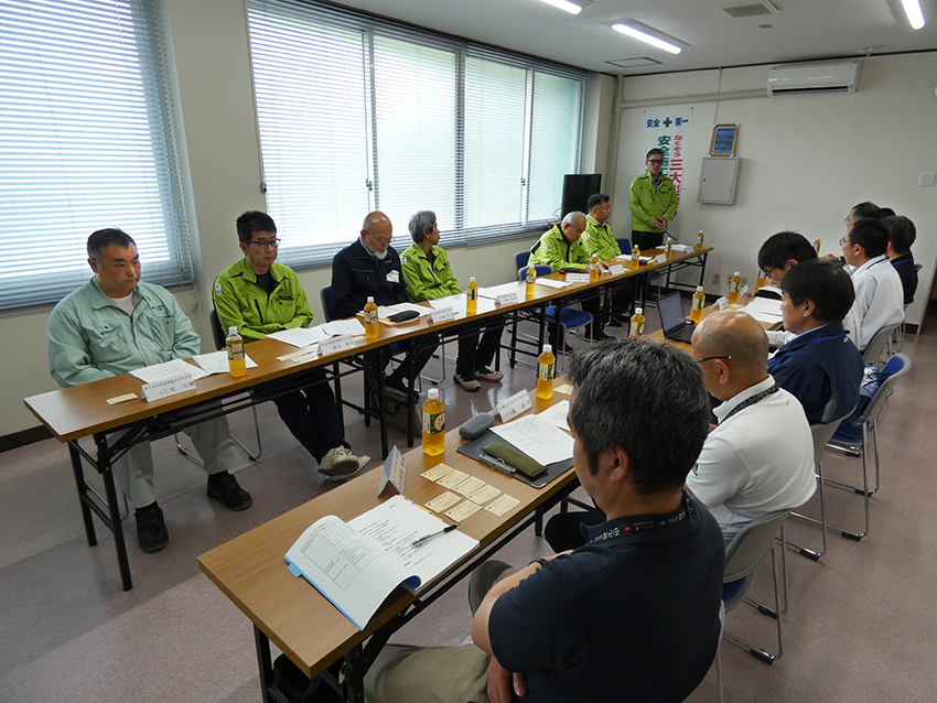 建協川内支部　県北薩建設部と意見交換