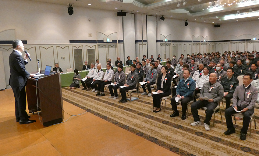 植村企業グループが安全大会