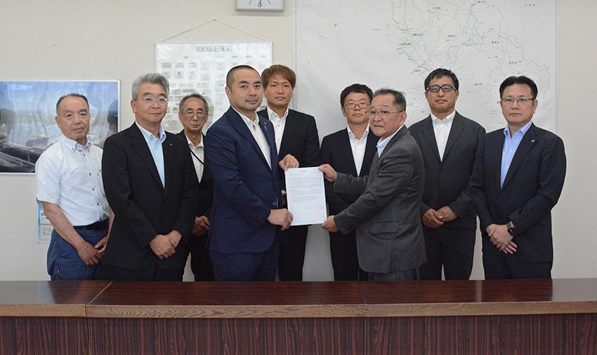 永山市長を表敬訪問