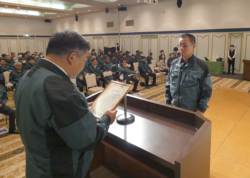 植村組が安全大会