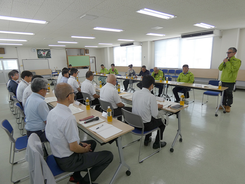 建協川内支部　薩摩川内市と初の意見交換