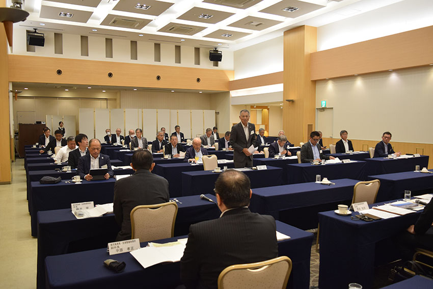 県港湾漁港建設業協会　九州地整と意見交換