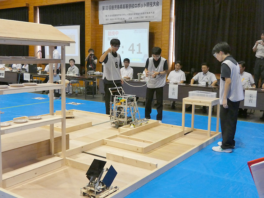県高校ロボット競技大会