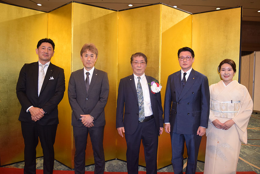 野元一喜氏旭日小綬章祝賀会