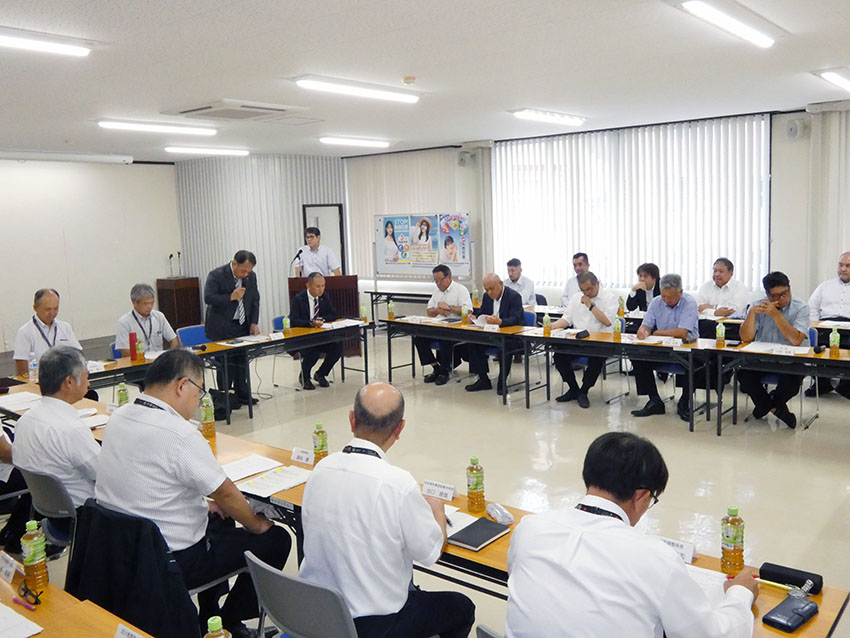 大島支庁と意見交換会