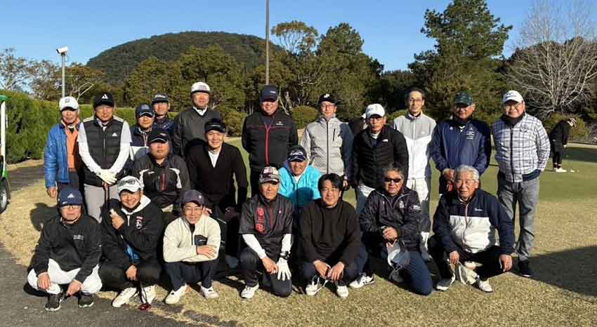 川薩電気青年部ゴルフ/外薗さんが優勝