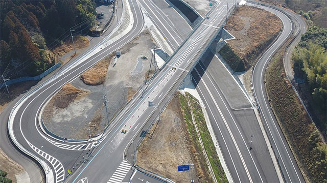 有明志布志道路がきょう供用開始