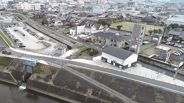 加世田都市下水路事業が完了