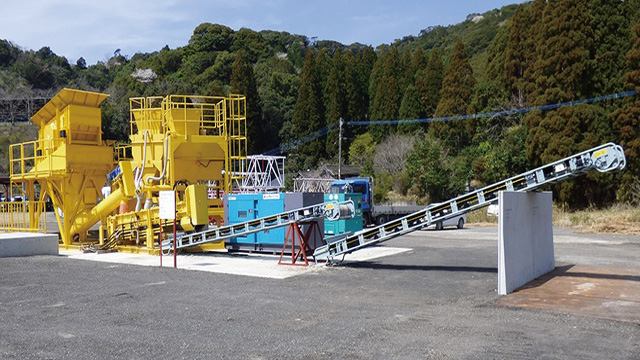 北薩地域に建設汚泥処理施設が誕生