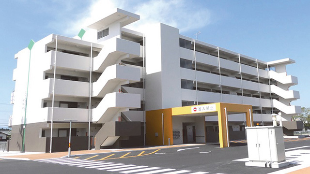 曾於市営桜ヶ丘団地建替工事が完成