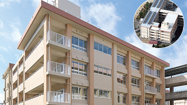 吉野東小学校校舎増築完成