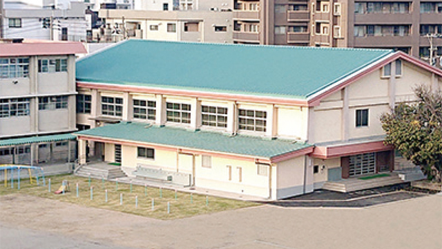 城南小学校屋内運動場大規模改造　完成