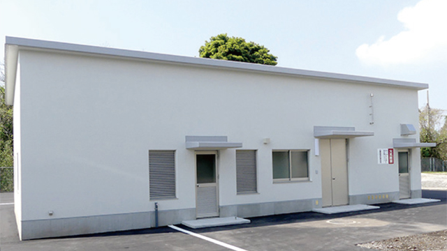新生ポンプ場更新工事が完成