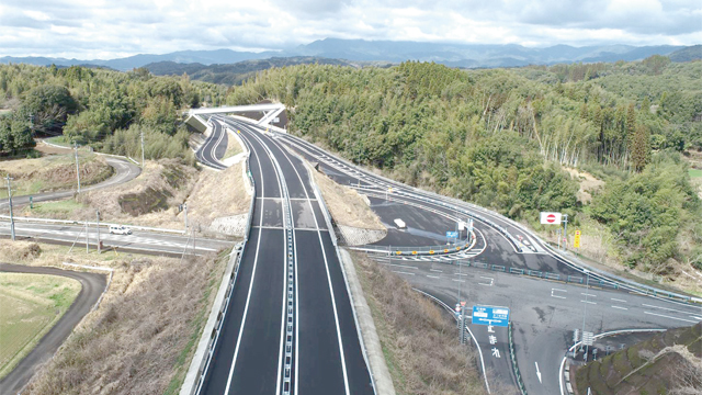 地域高規格道路・北薩横断道路　「広瀬道路」３月１７日開通
