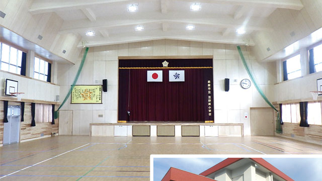 鹿屋市　屋内運動場（笠野原・寿・西原小学校）長寿命化改良工事が完了