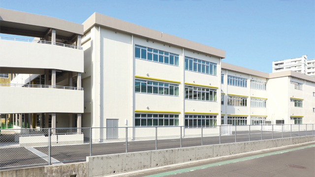 鹿児島市　八幡小学校校舎新築完成