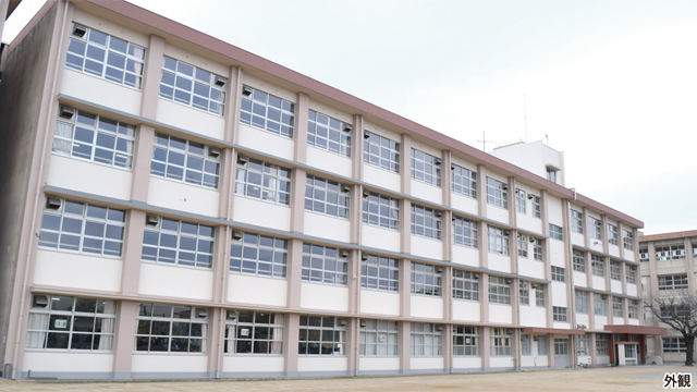 鹿児島市桜丘中学校校舎１号棟長寿命化改良が完成