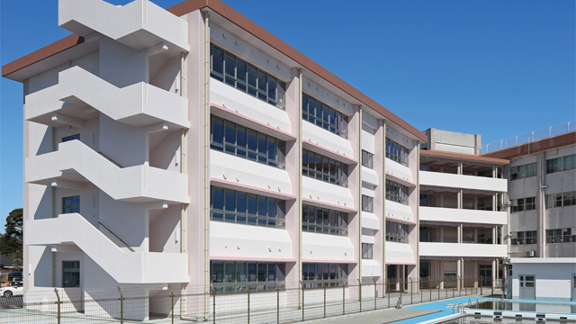 鹿児島市　吉野小学校校舎増築が完成