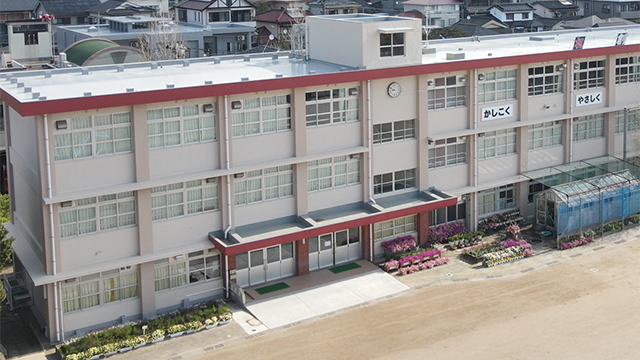 鹿児島市　清水小学校校舎３号棟長寿命化改良が完成