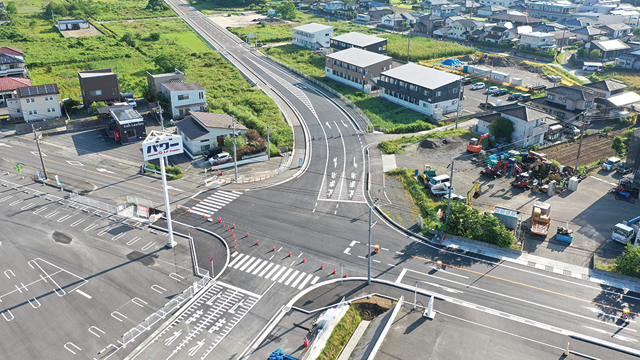 宮崎バイパスが開通　県道川内郡山線　宮崎工区（薩摩川内市）