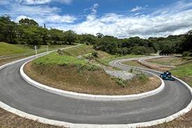 霧島市　丸岡公園ふれあい広場・ゴーカートコース延伸整備工事が完成
