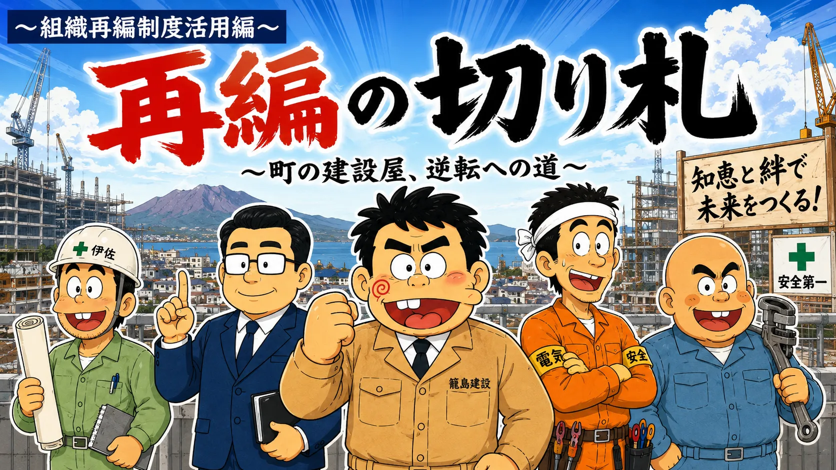 再編の切り札～町の建設屋、逆転への道～【前編】
