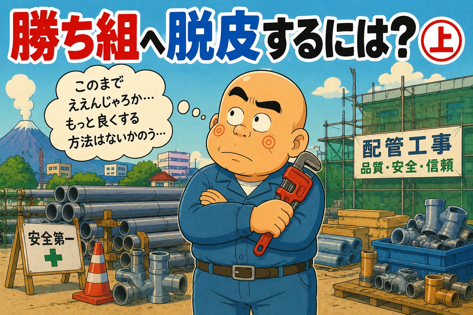 再編の切り札～町の建設屋、逆転への道～【前編】